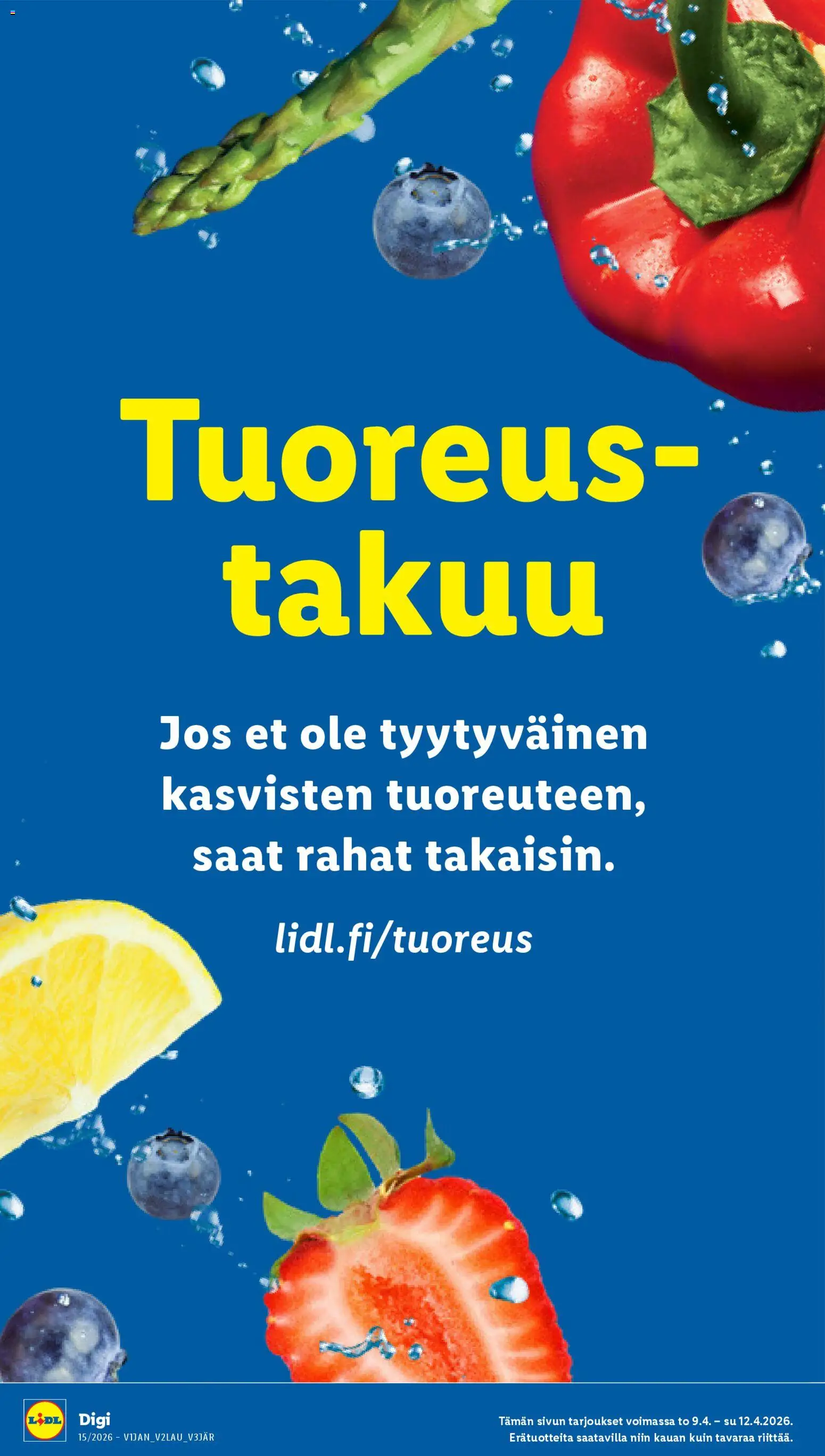 Lidl tarjoukset - Rovaniemi – voimassa 09/04/2026 alkaen | Sivu: 12