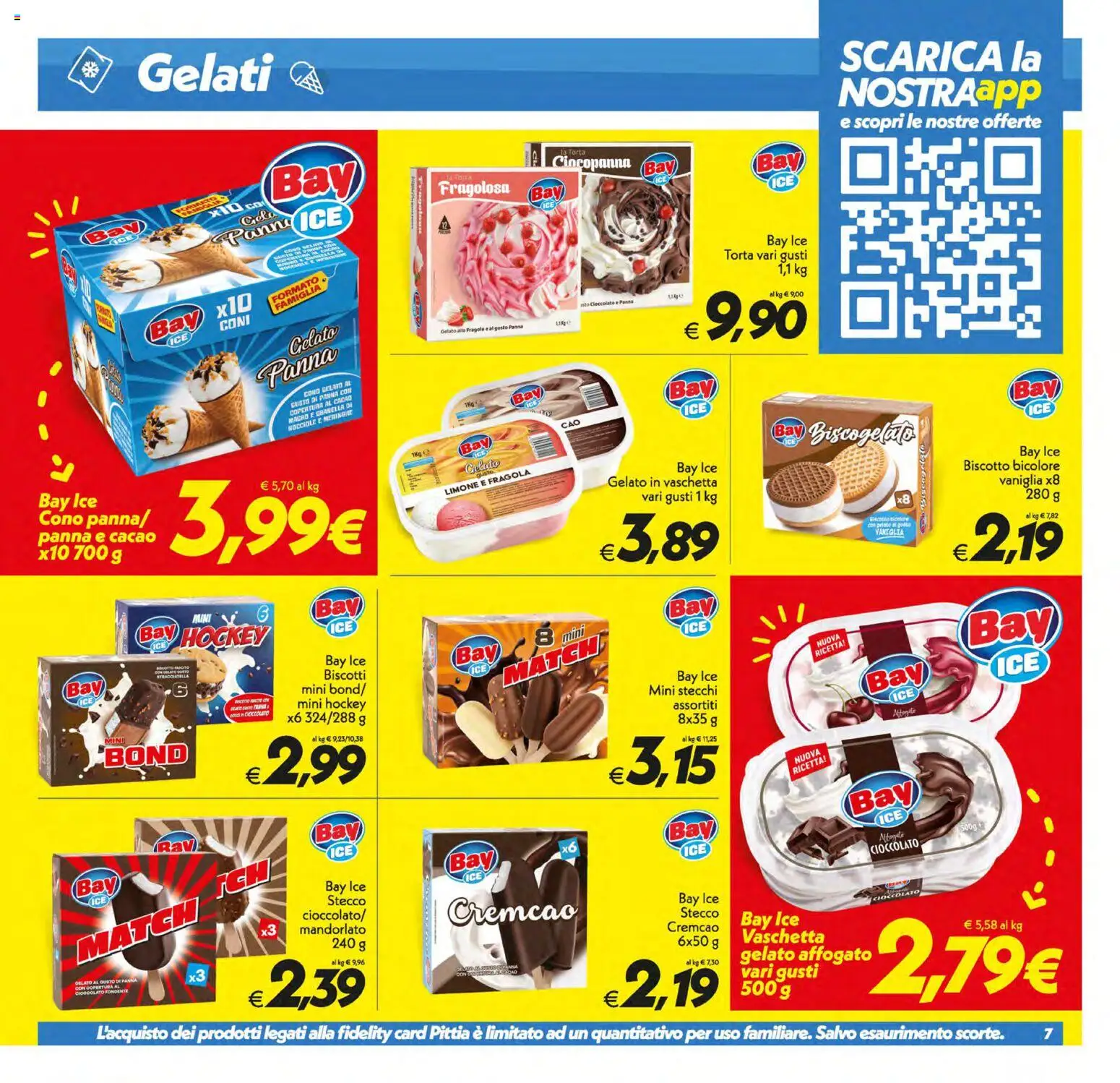 Volantino SuperConveniente del 10/07/2026 | Pagina: 7 | Prodotti: Panna, Limone, Cacao, Stracciatella