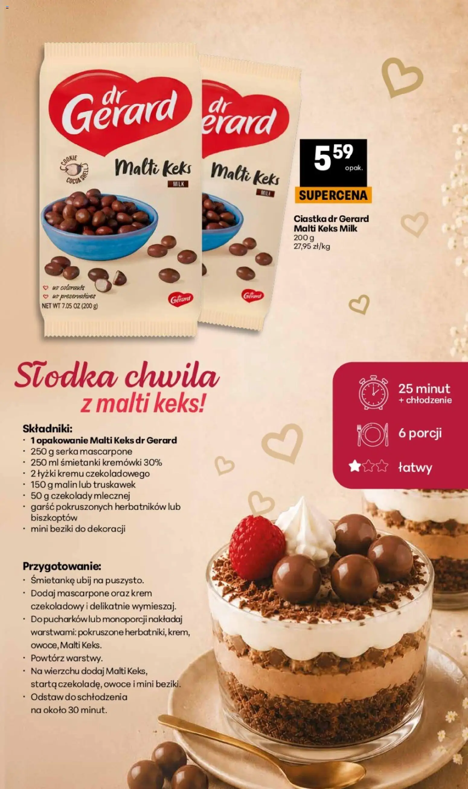 Delikatesy Centrum gazetka - Dzień Mamy i Dzień Dziecka od 21.05.2026 | Strona: 5 | Produkty: Czekolady, Krem czekoladowy, Mascarpone, Ciastka