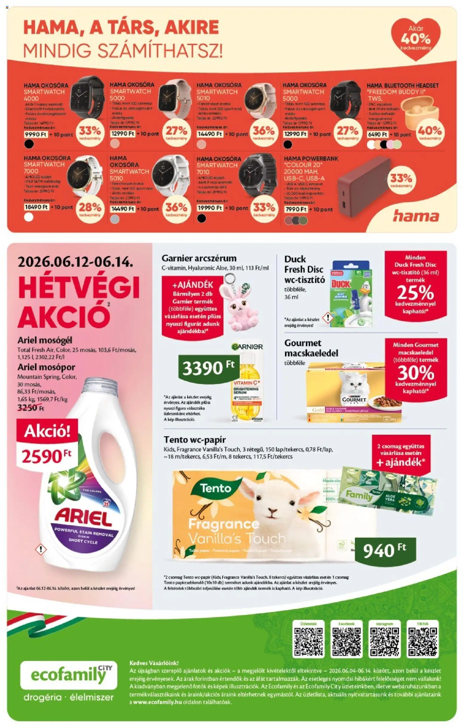 EcoFamily akciós ujság - amely érvényes a következő dátumtól: 04.06.2026 | Oldal: 4