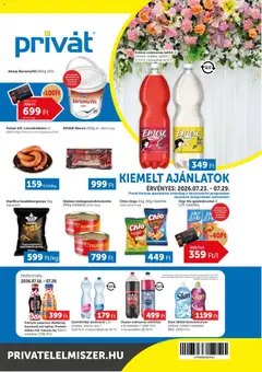 PRIVÁT akciós újság - amely érvényes a következő dátumtól: 2026.07.23.