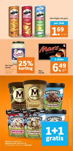 Calvé Mayonaise, Calvé Mayonaise - Voorbeeld van een folder van Albert Heijn, geldig van 07-09-2026 | Pagina: 24 | Producten: Sauzen, Chips, Magnum, Mayonaise