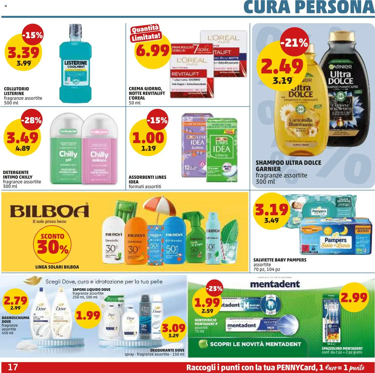 Volantino PENNY del 21.05.2026 | Pagina: 17 | Prodotti: Sapone, Deodorante, Detergente, Pampers