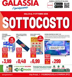 Anteprima del volantino Galassia volantino valido a partire dal 08/10/2026