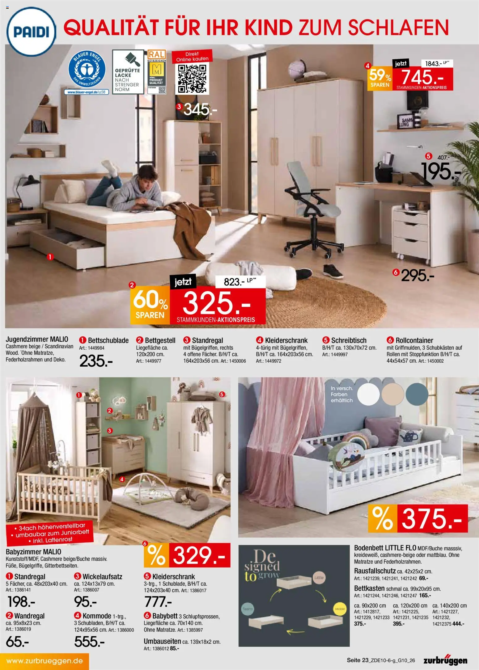 Zurbrüggen Best Deals – gültig ab 04.10.2026 | Seite: 23
