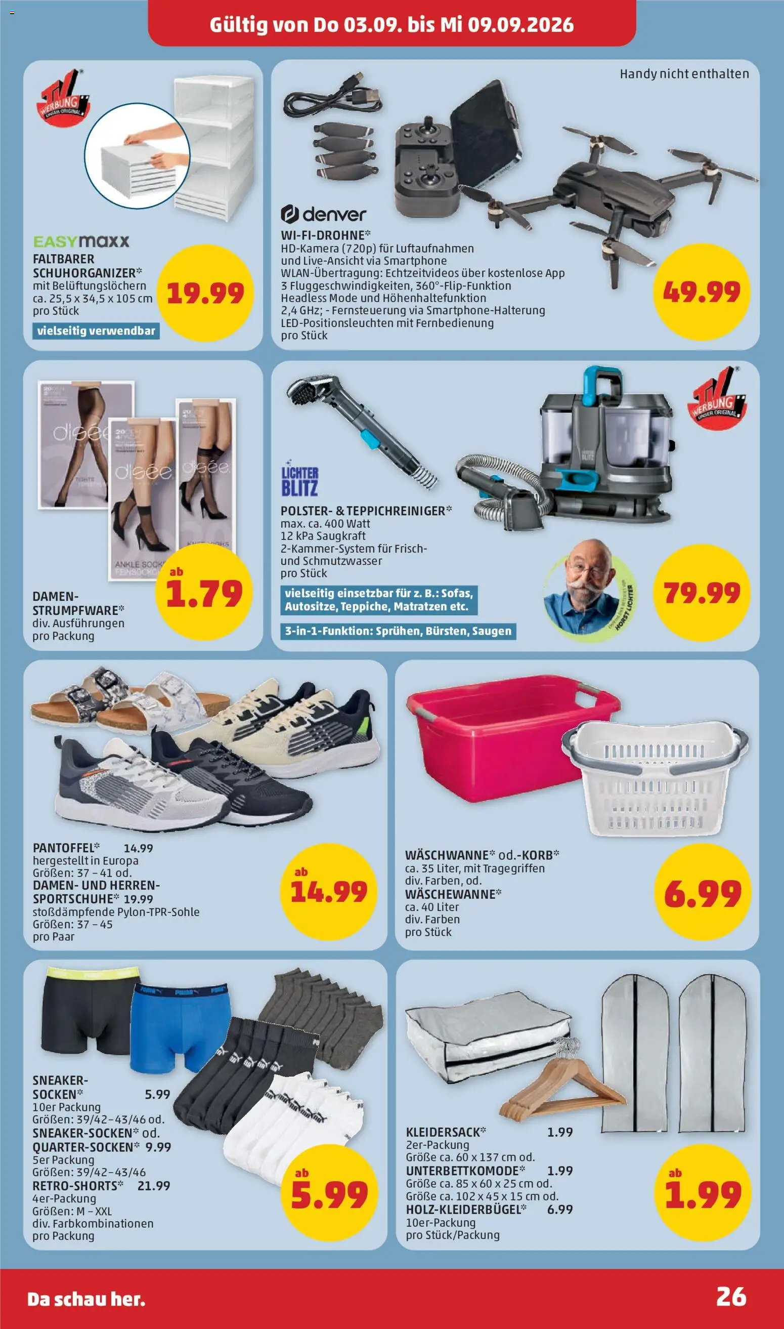 Penny Markt Flugblatt gültig ab 03.09.2026 | Seite: 26 | Produkte: Smartphone