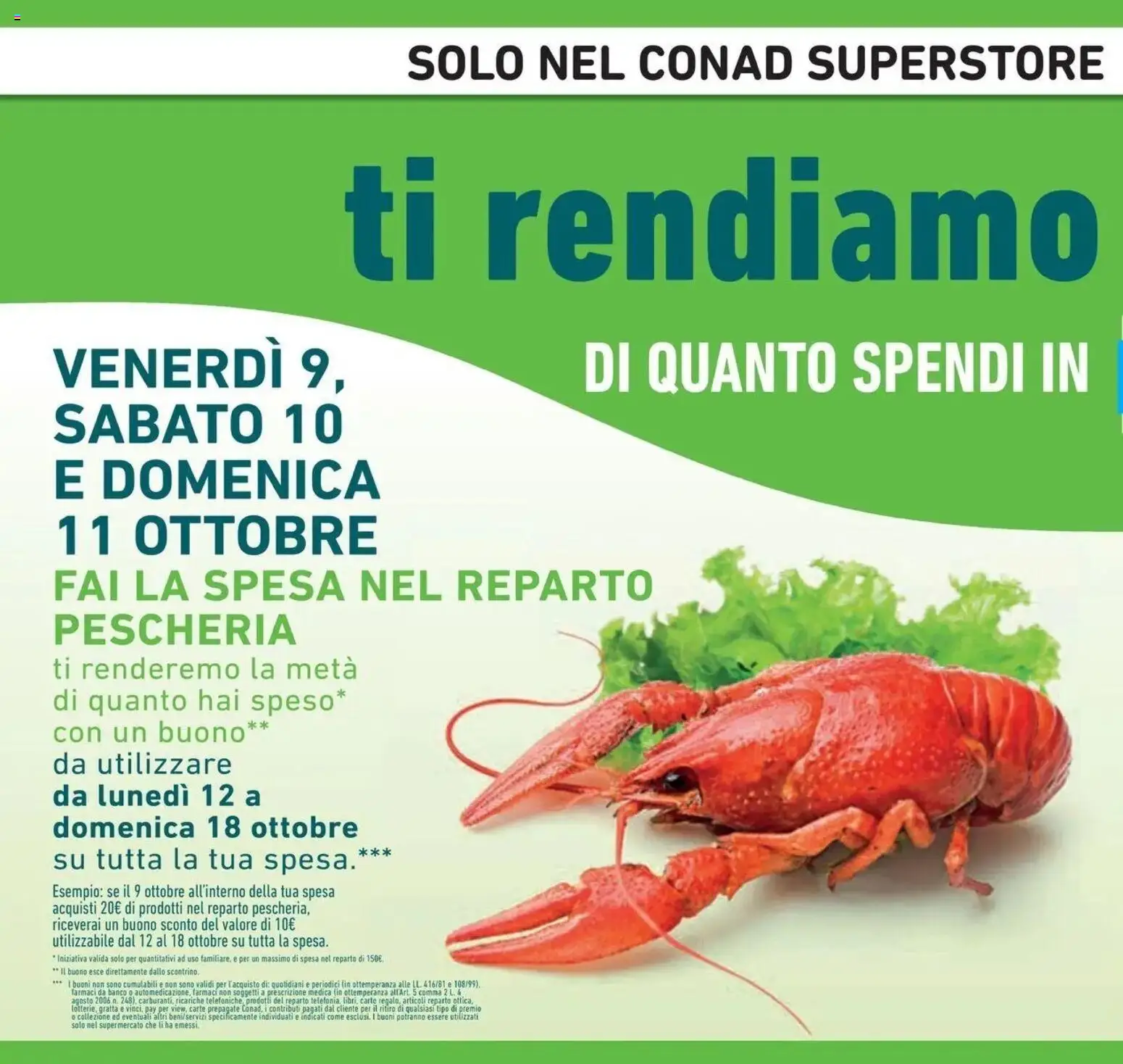 Anteprima volantino Conad dal 07/10/2026 prossima settimana | Pagina: 2 | Prodotti: Insalata