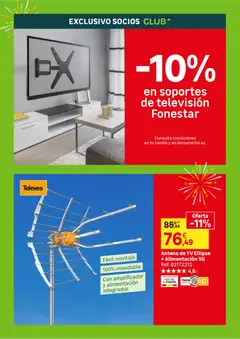 Vista previa Leroy Merlin catálogo válido desde el 23/06/2026 | Página: 124 | Productos: Televisión