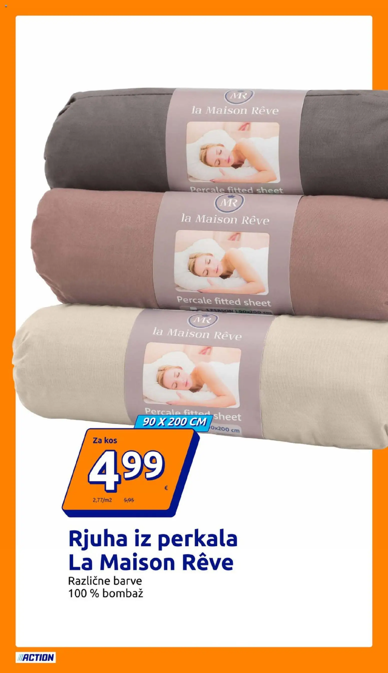 Novi Action katalog ponudbe – veljaven od 07.10.2026 | Stran: 13 | Izdelki: Rjuha, Kos