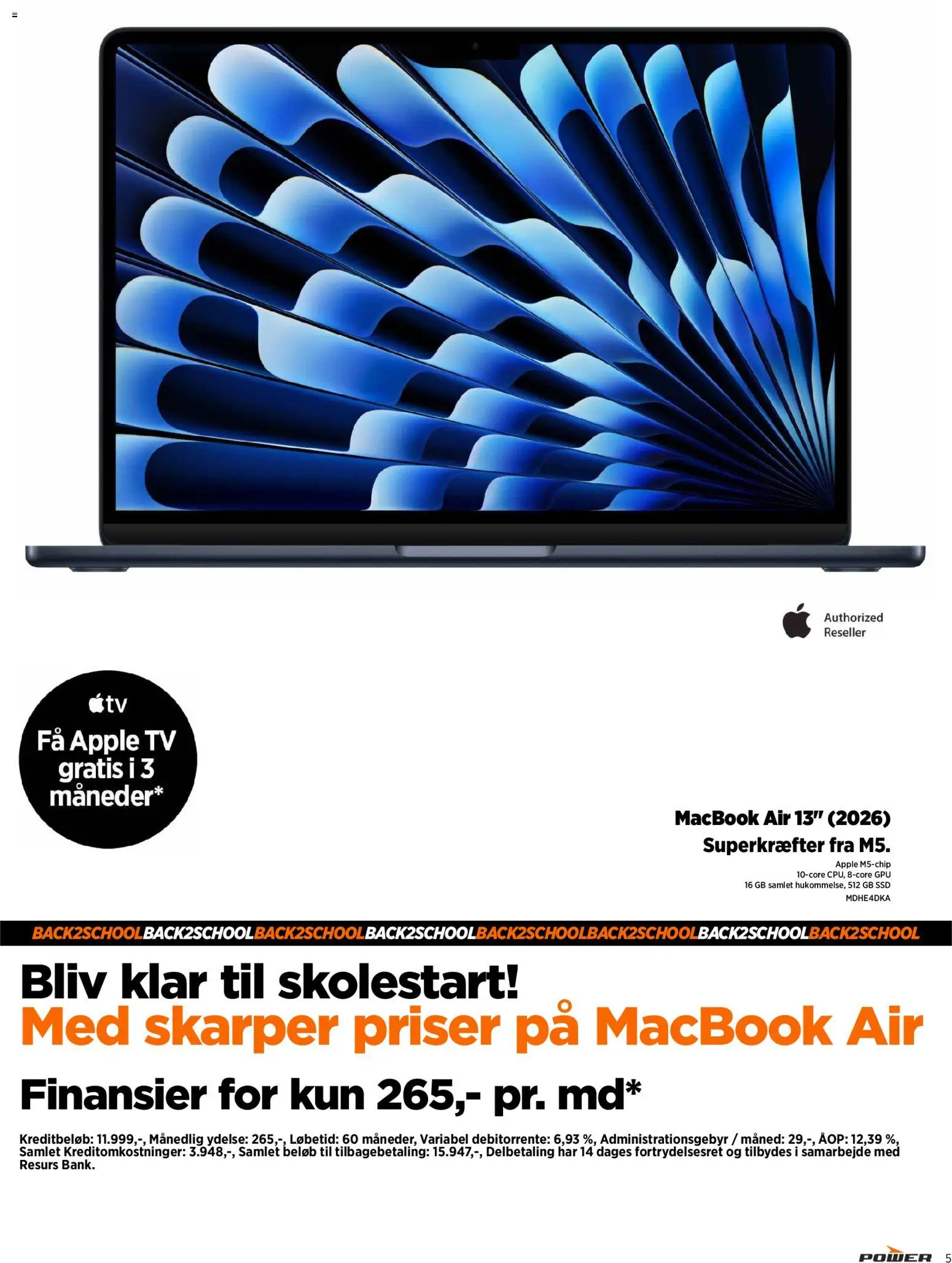 Power tilbudsavis – gyldig fra 10/07/2026 | Side: 5 | Produkter: TV, SSD