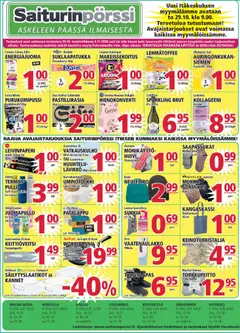 Saiturinpörssi-mainoslehti voimassa 29/10/2026 alkaen