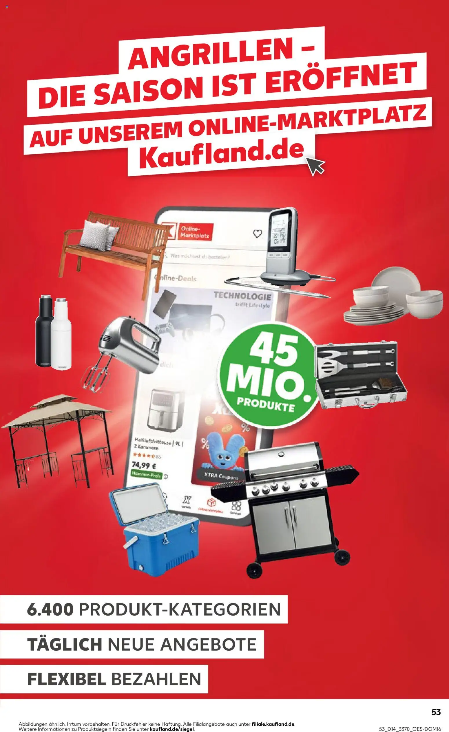 Kaufland Prospekt Rostock	 – gültig ab 02.04.2026 | Seite: 53 | Produkte: Heißluftfritteuse