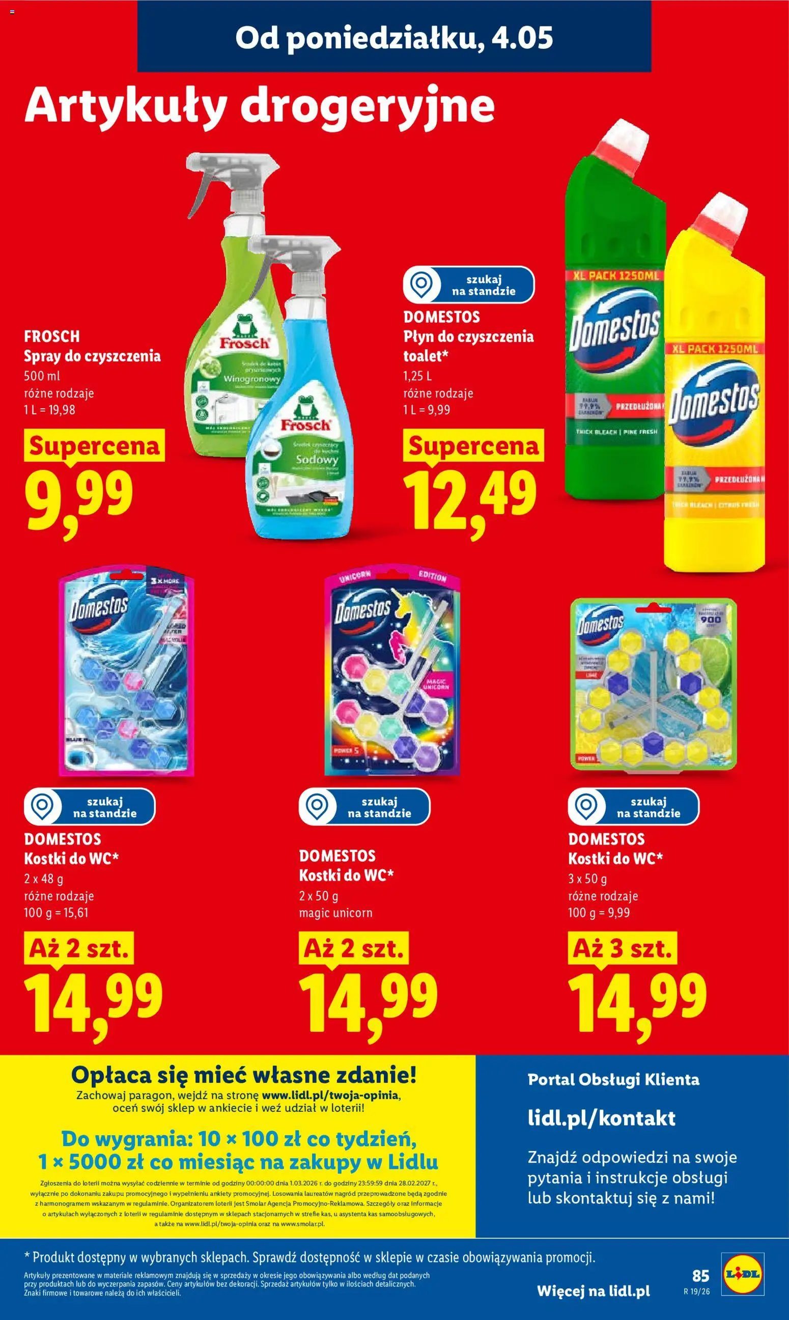 Lidl gazetka od 04.05.2026 | Strona: 91 | Produkty: Domestos