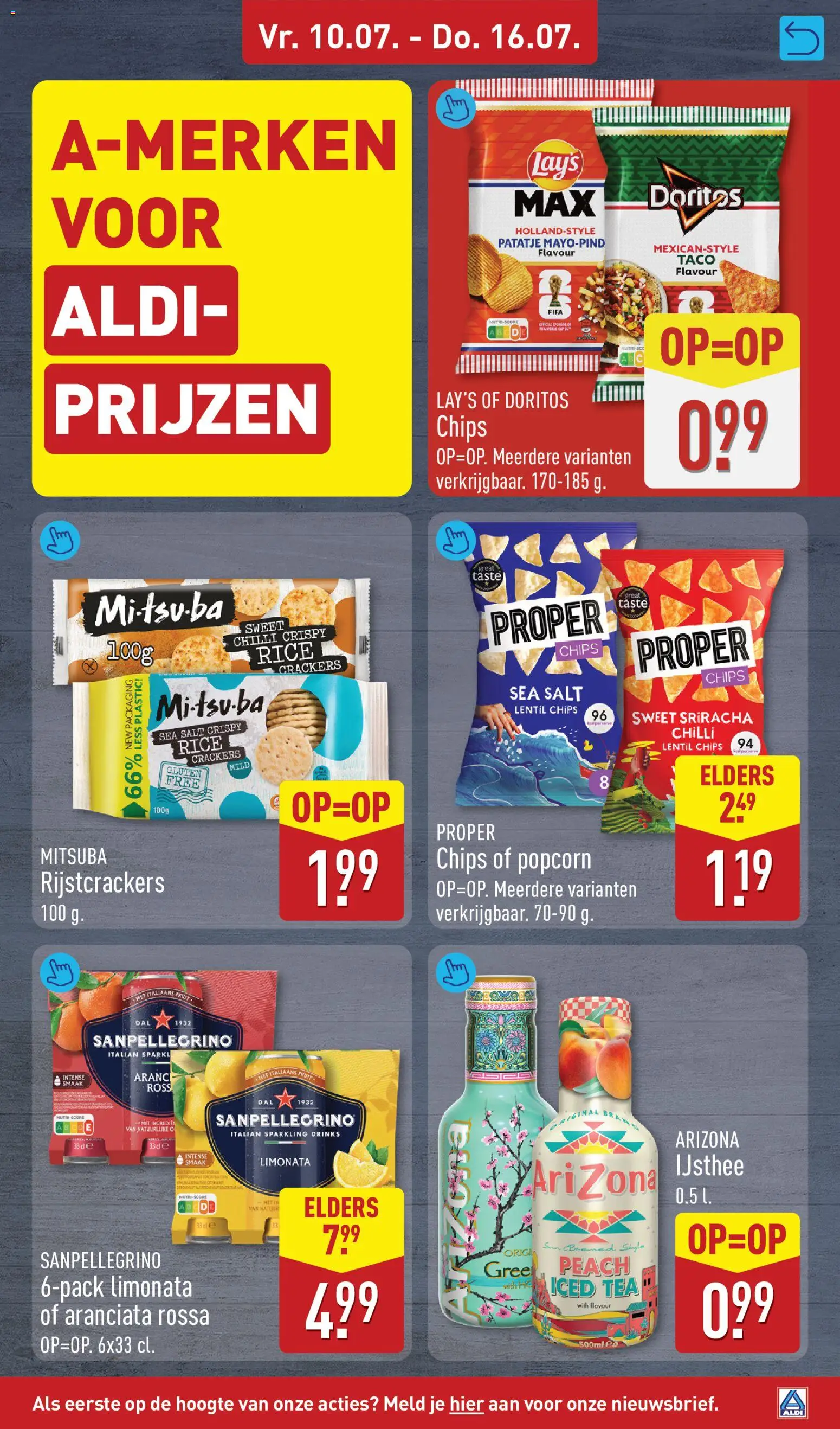 {H1} | Pagina: 47 | Producten: Crackers, Chips, IJsthee, Popcorn