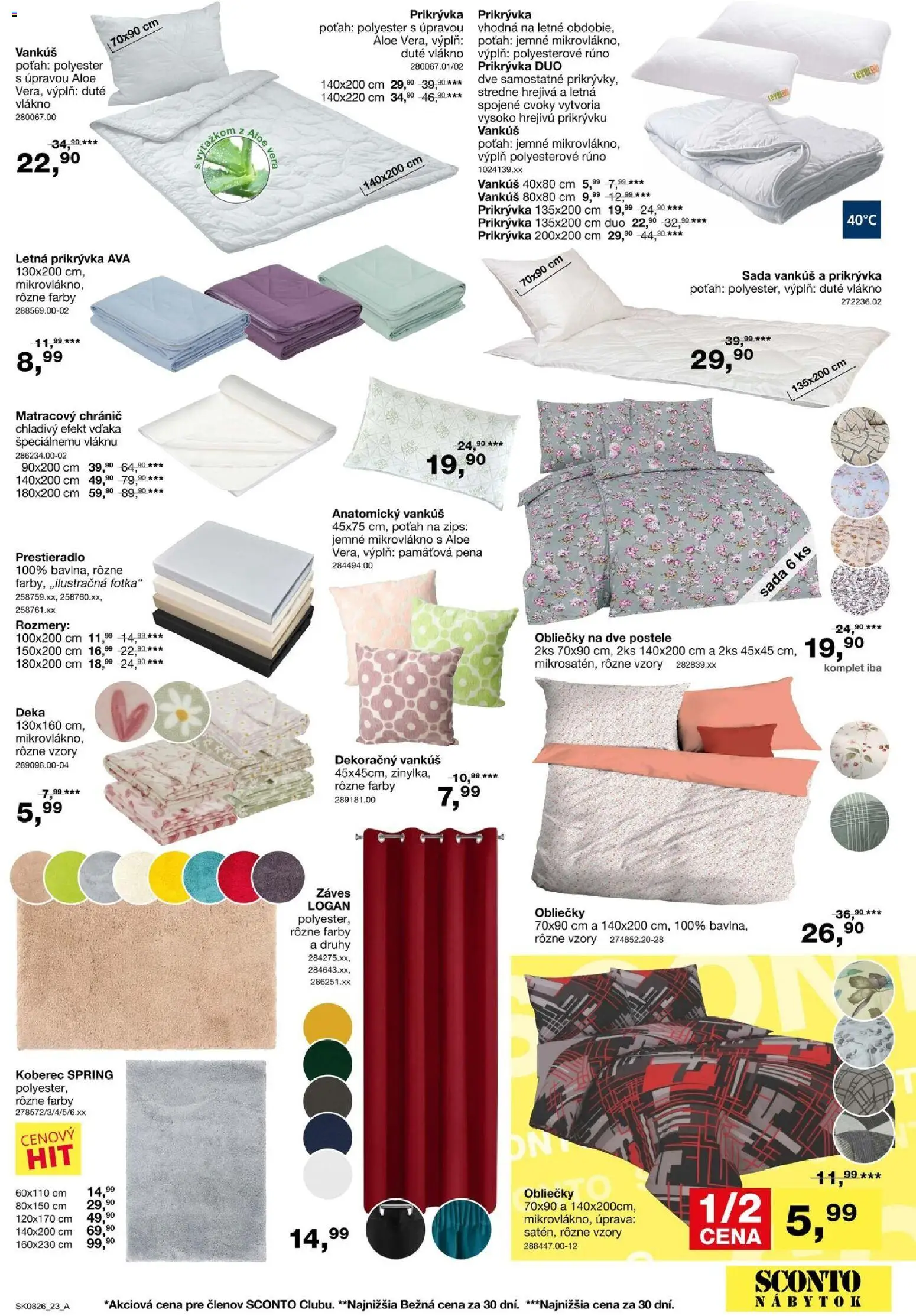 Nové Sconto nábytok akcie – leták je platný od 17.06.2026 | Strana: 23