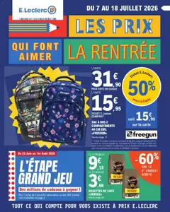 E.Leclerc - Prévisualisation de E.Leclerc catalogue valide à partir de 07/07/2026