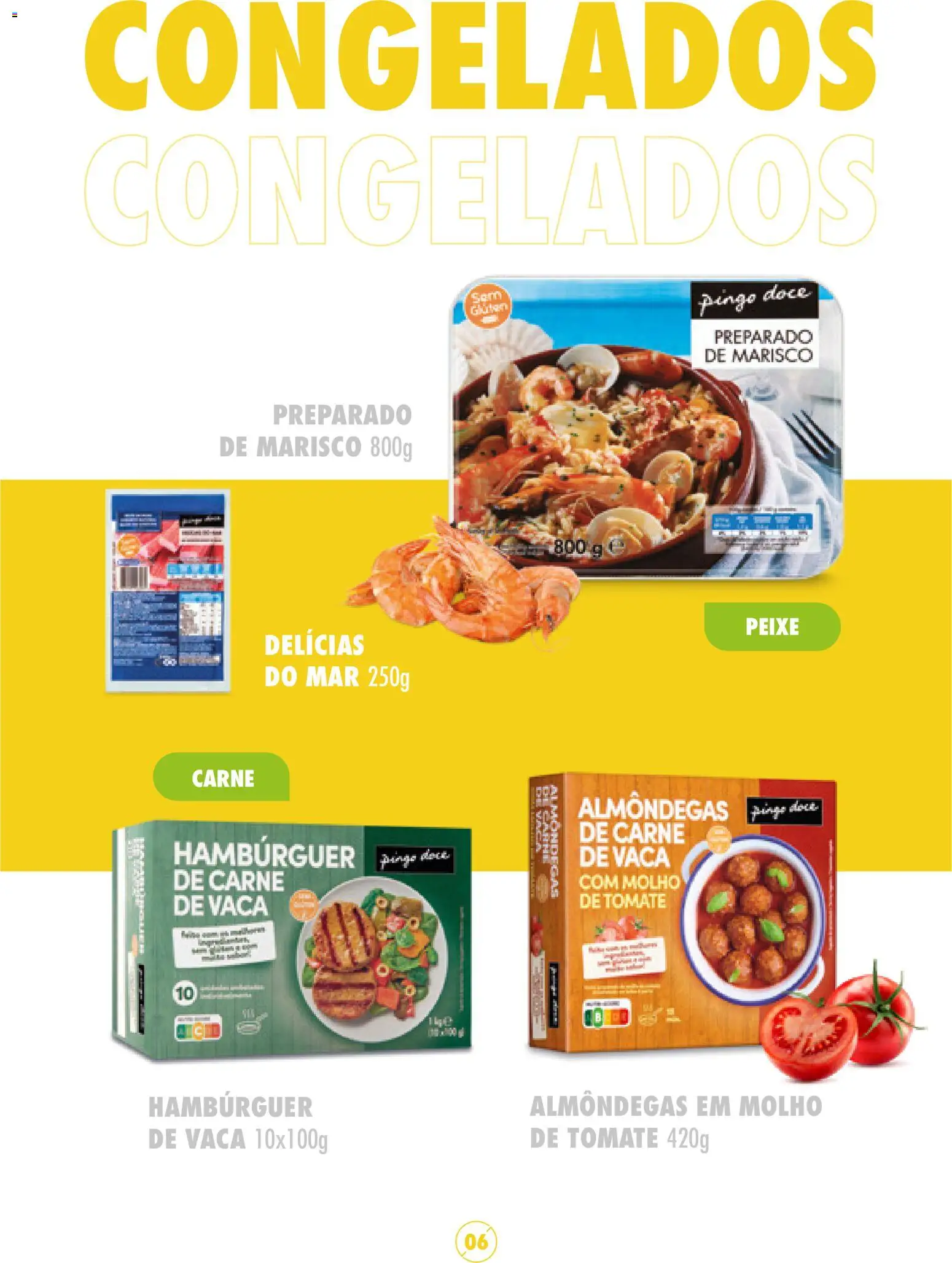 Pingo Doce Sem Glúten │ válido de 16/05/2024 | Página: 6 | Produtos: Frigideira, Leite, Maça, Vinho