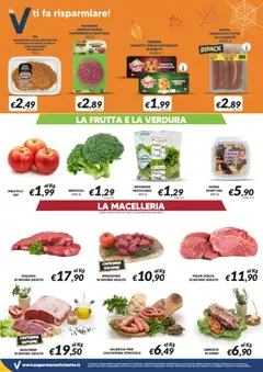Anteprima del volantino Visotto volantino valido a partire dal 21/10/2026 | Pagina: 2 | Prodotti: Pollo, Pancetta, Prosciutto, Hamburger