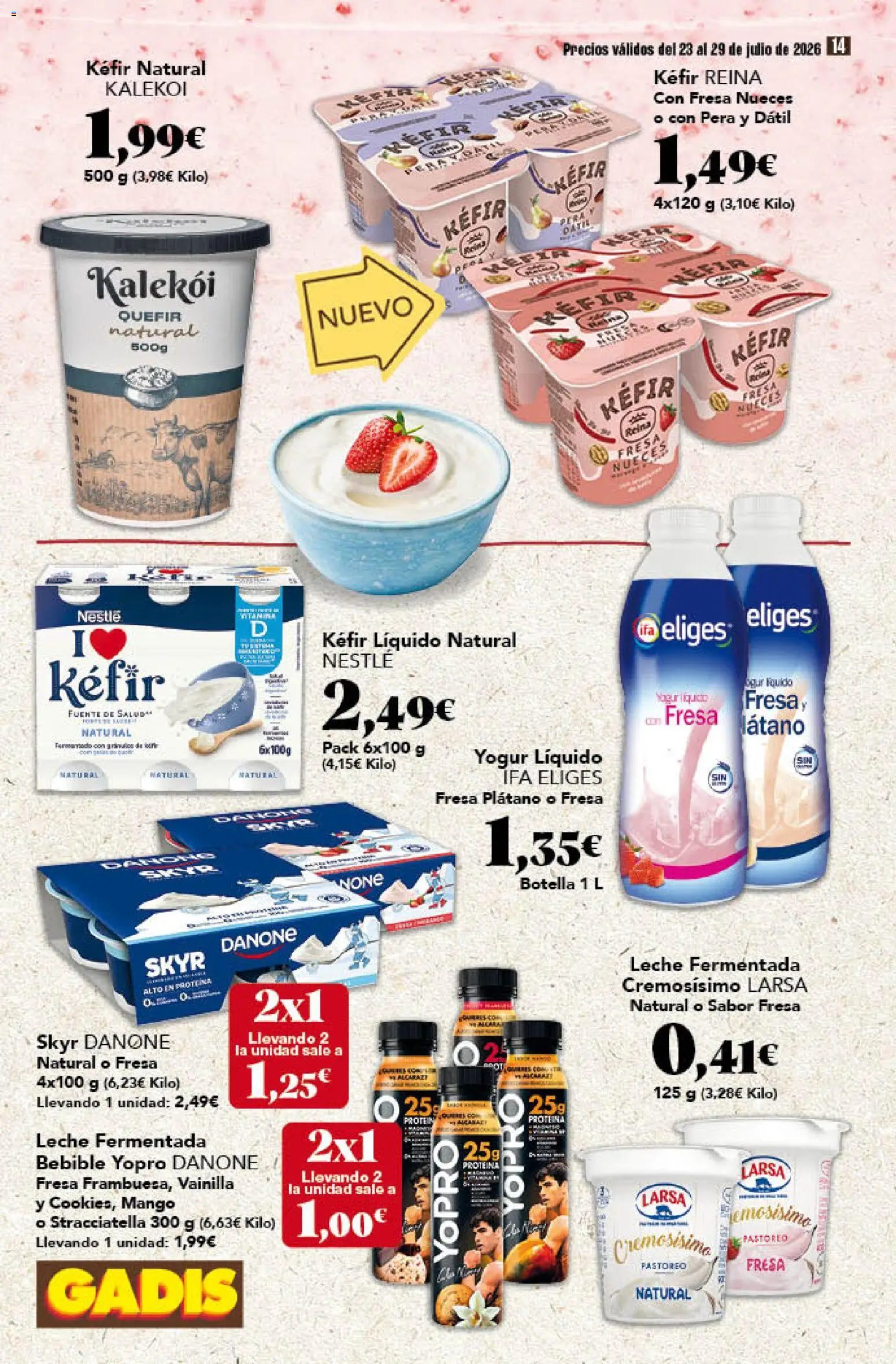 Gadis folleto │ válido desde el 23/07/2026 | Página: 14
