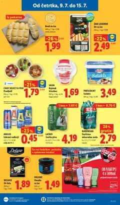 Lidl katalog akcije – veljaven od 09.07.2026 | Stran: 9 | Izdelki: Paprika, Zar, Radler, Mineralna voda