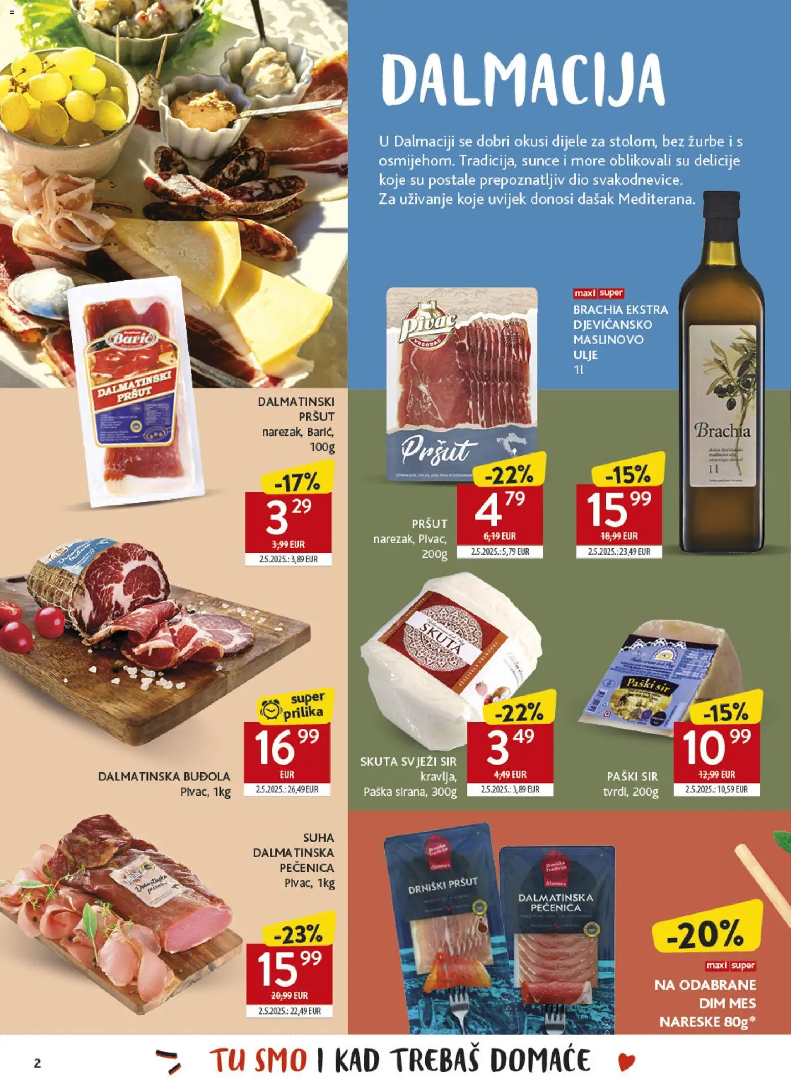 Konzum HR akciós ujság - amely érvényes a következő dátumtól: 2026.10.26. | Oldal: 2 | Termékek: Dió