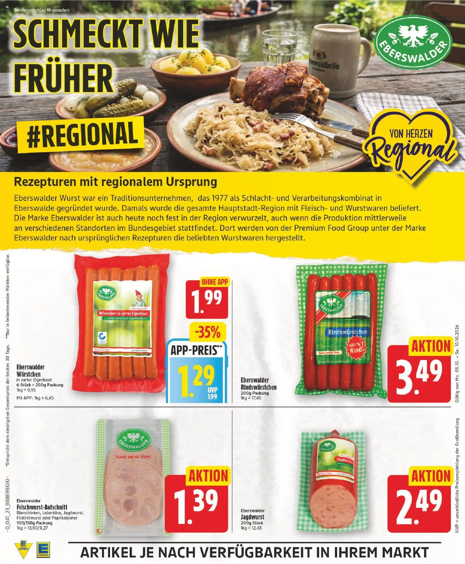 Edeka Prospekt – gültig ab 05.10.2026 | Seite: 23