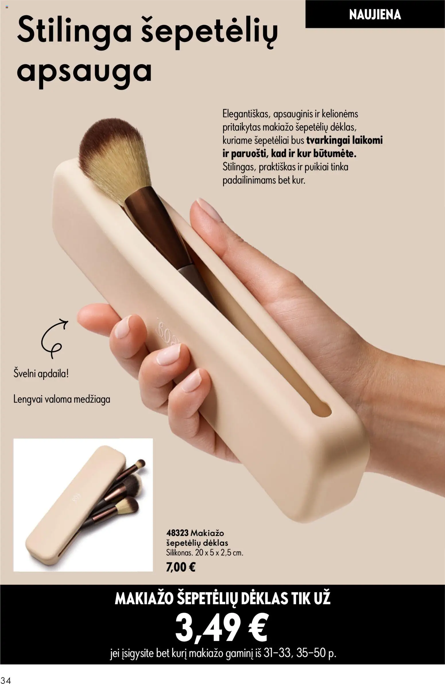 Oriflame akcijos nuo 2026.07.15 | Puslapis: 34 | Prekių: Dėklas