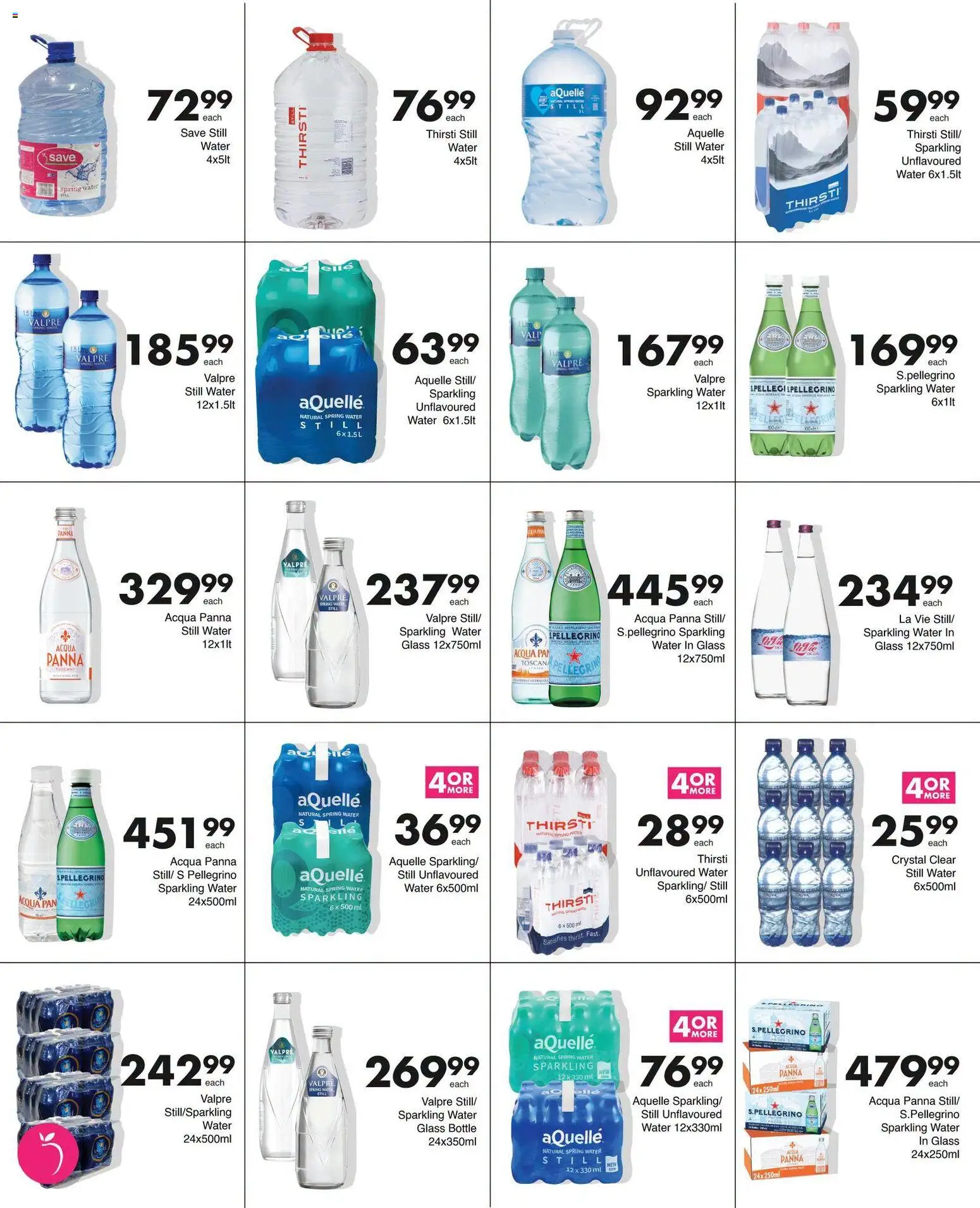 New Save catalogue – valid from 07/09/2026 | Page: 16 | Products: Water