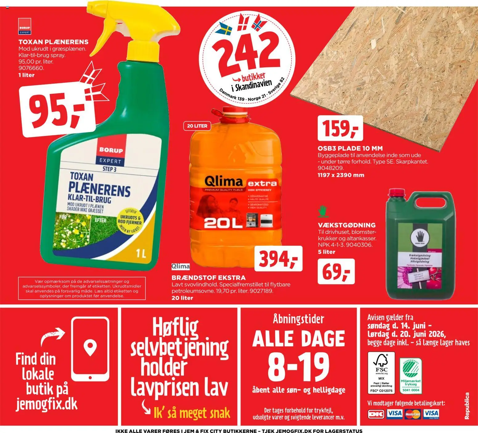 Jem & fix tilbudsavis – gyldig fra 14.06.2026 | Side: 24 | Produkter: Søm