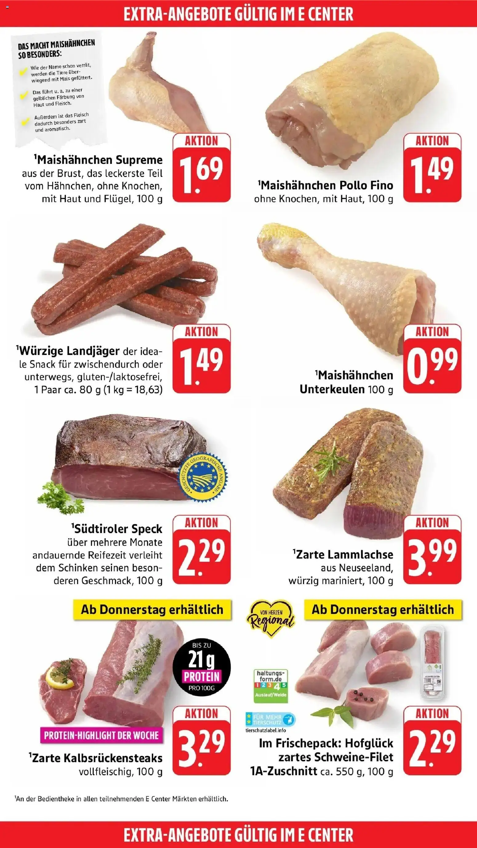 Edeka Prospekt Mannheim-Neuostheim (ab 14.09.2026) » Angebote Online | Seite: 44 | Produkte: Mais, Schweinefilet, Schinken, Fleisch