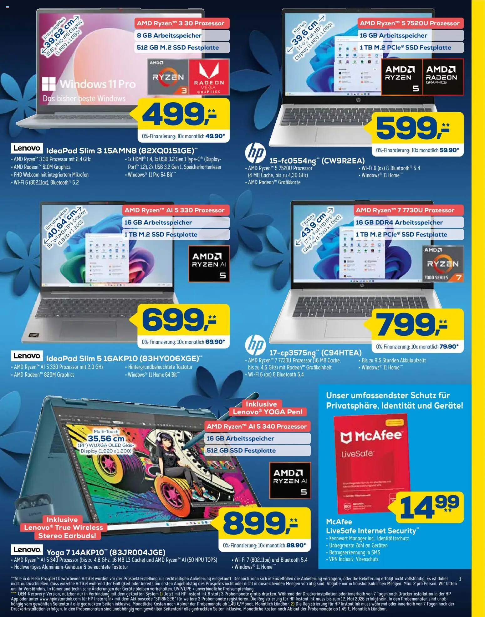 Euronics Prospekt 	 – gültig ab 16.05.2026 | Seite: 5 | Produkte: HP, Mikrofon, USB, Tastatur