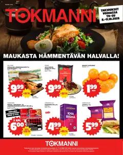 Tokmanni-mainoslehti voimassa 08/10/2026 alkaen