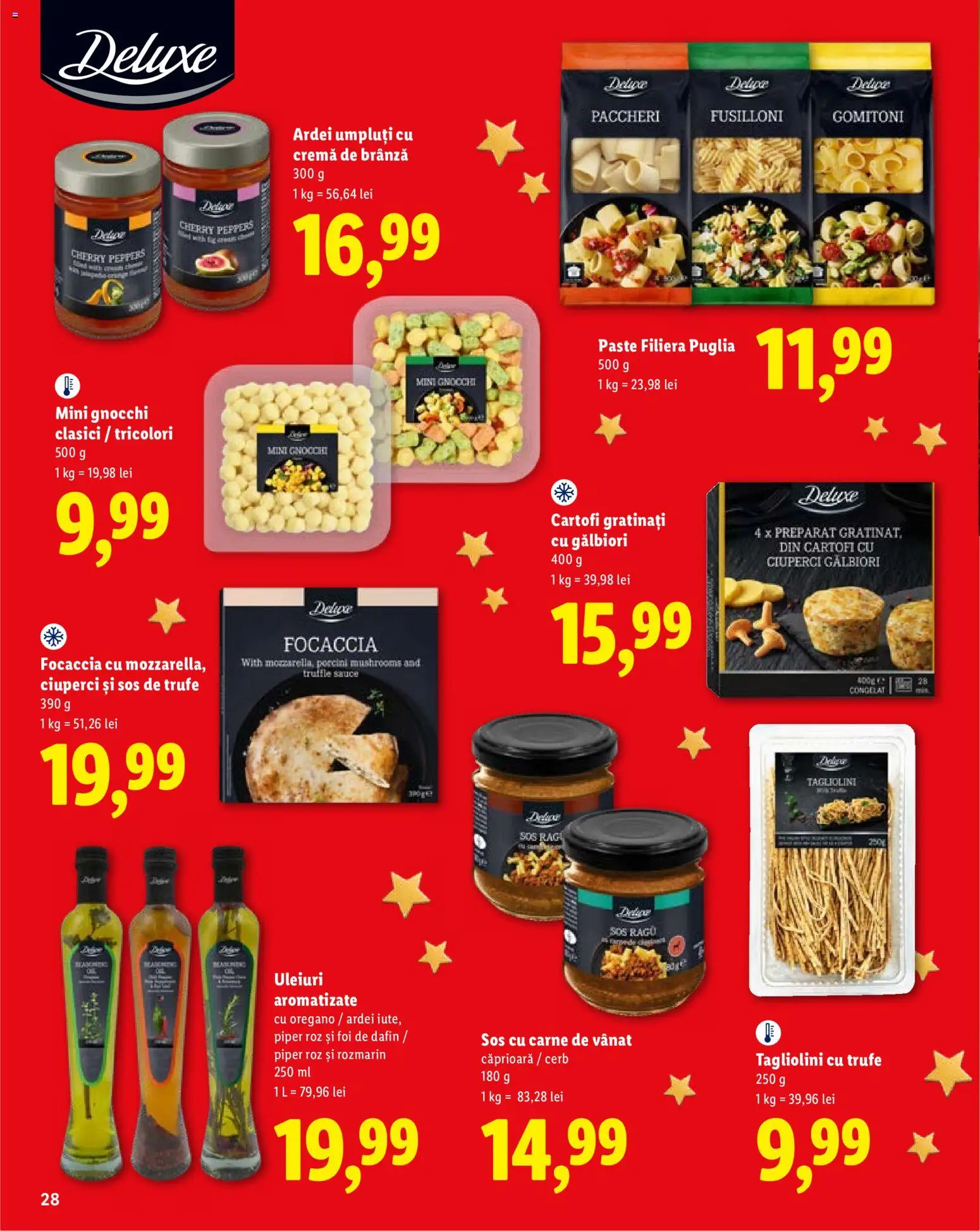 Noul catalog Lidl – valabil de la 19.10.2026 | Pagină: 28 | Produse: Ardei, Brânză, Ardei umpluți, Sos