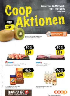 Coop aktionen ab 23.07.2026 gültig