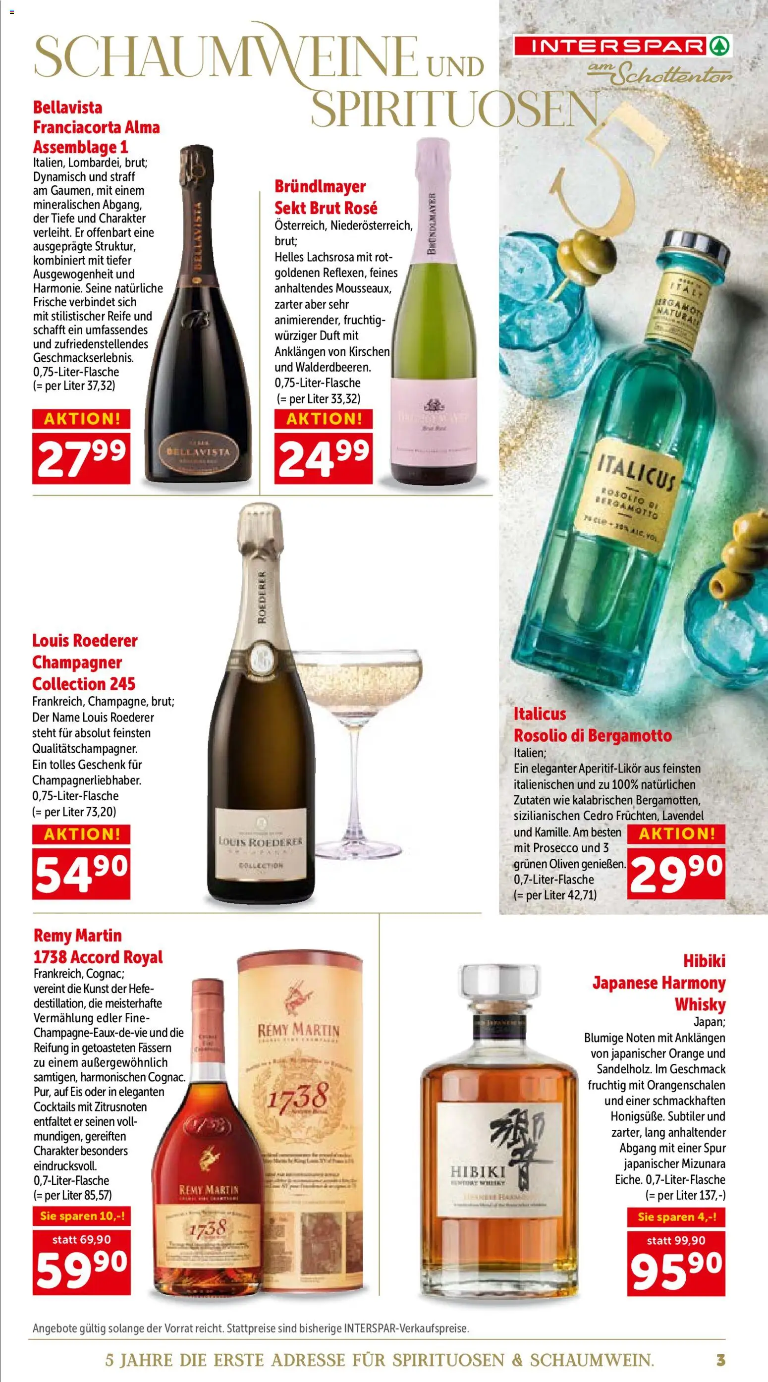 Interspar 5 Jahre am Schottentor gültig ab 21.05.2026 | Seite: 3 | Produkte: Eis, Szeder, Duft
