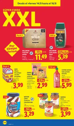 Vista previa BELLAROM CAFÉ Gold molido, Natural. 2 x 500 g válido desde el 10/08/2026 | Página: 40