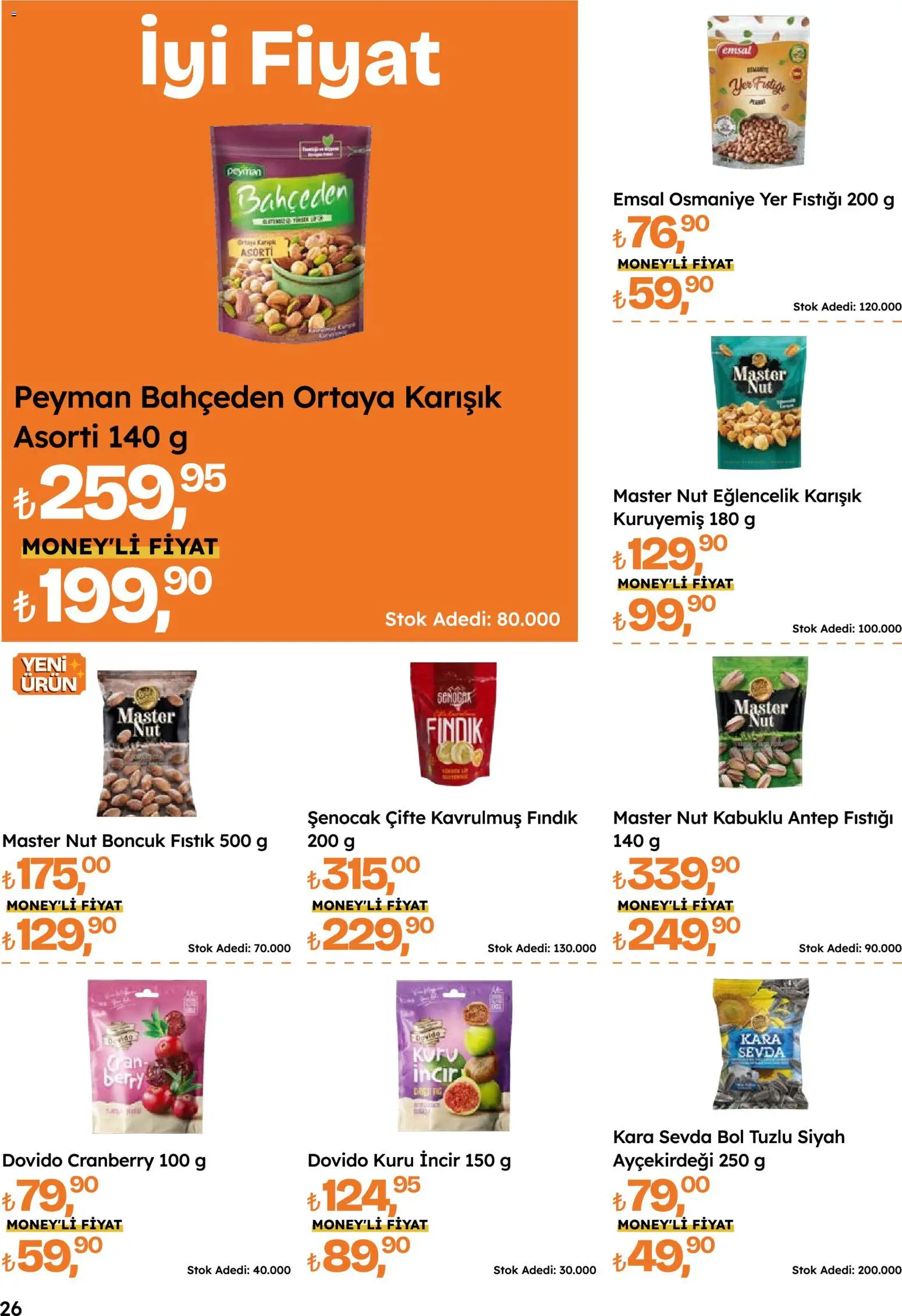 Migros Katalog - 5M Migroskop Dijital - 05 Ekim 2026 tarihinden itibaren geçerlidir | Sayfa: 26 | Ürünler: Fıstık, Fındık, Yer fıstığı