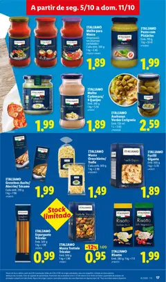 Pré-visualização ITALIAMO Salsa/Molho carbonara, con/com bacon válido de 05/10/2026 | Página: 17 | Produtos: Salsa, Esparguete, Bacon, Massa