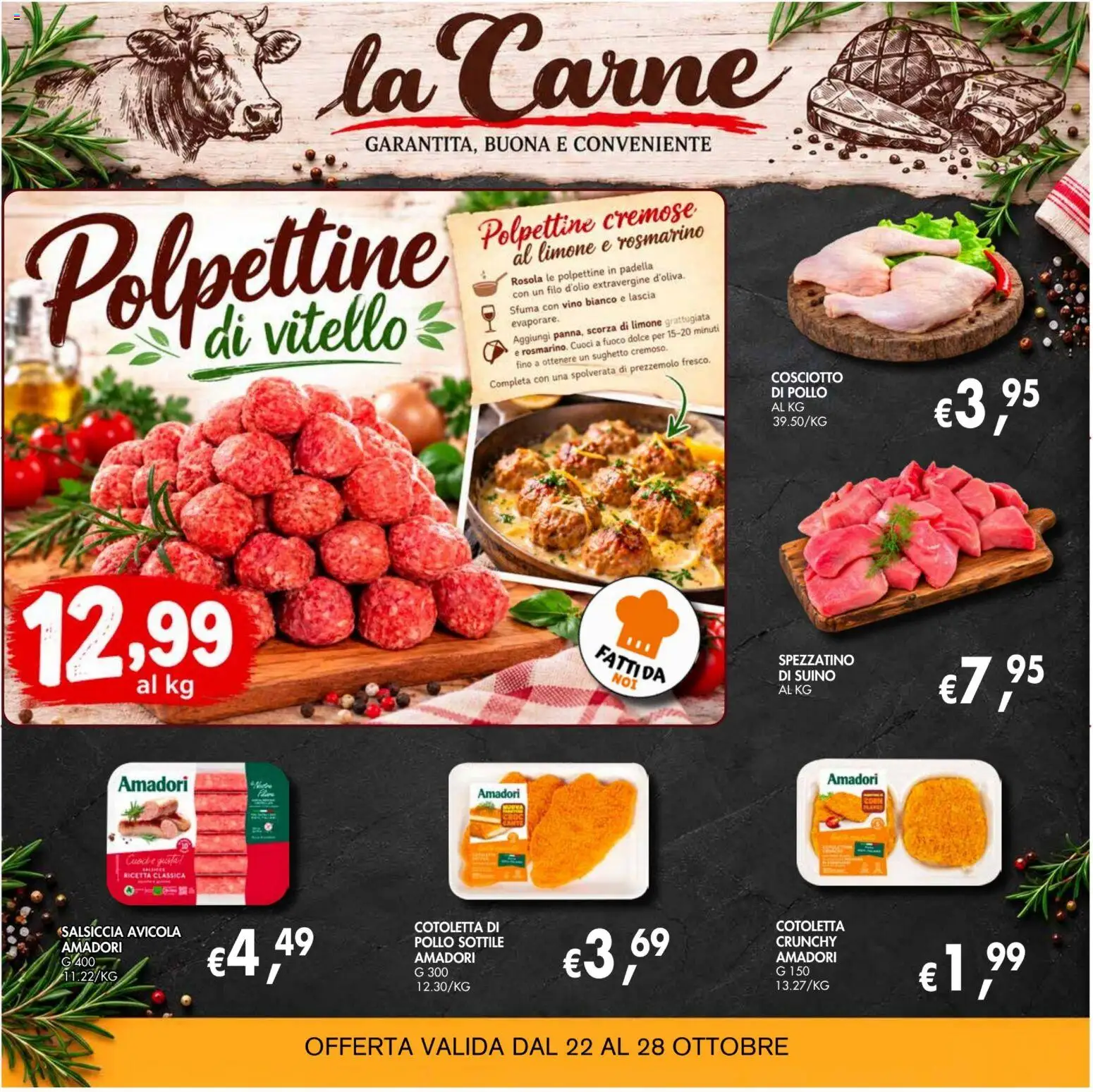 Volantino Coal del 22/10/2026 | Pagina: 6 | Prodotti: Rosmarino, Suino, Limone, Vino bianco