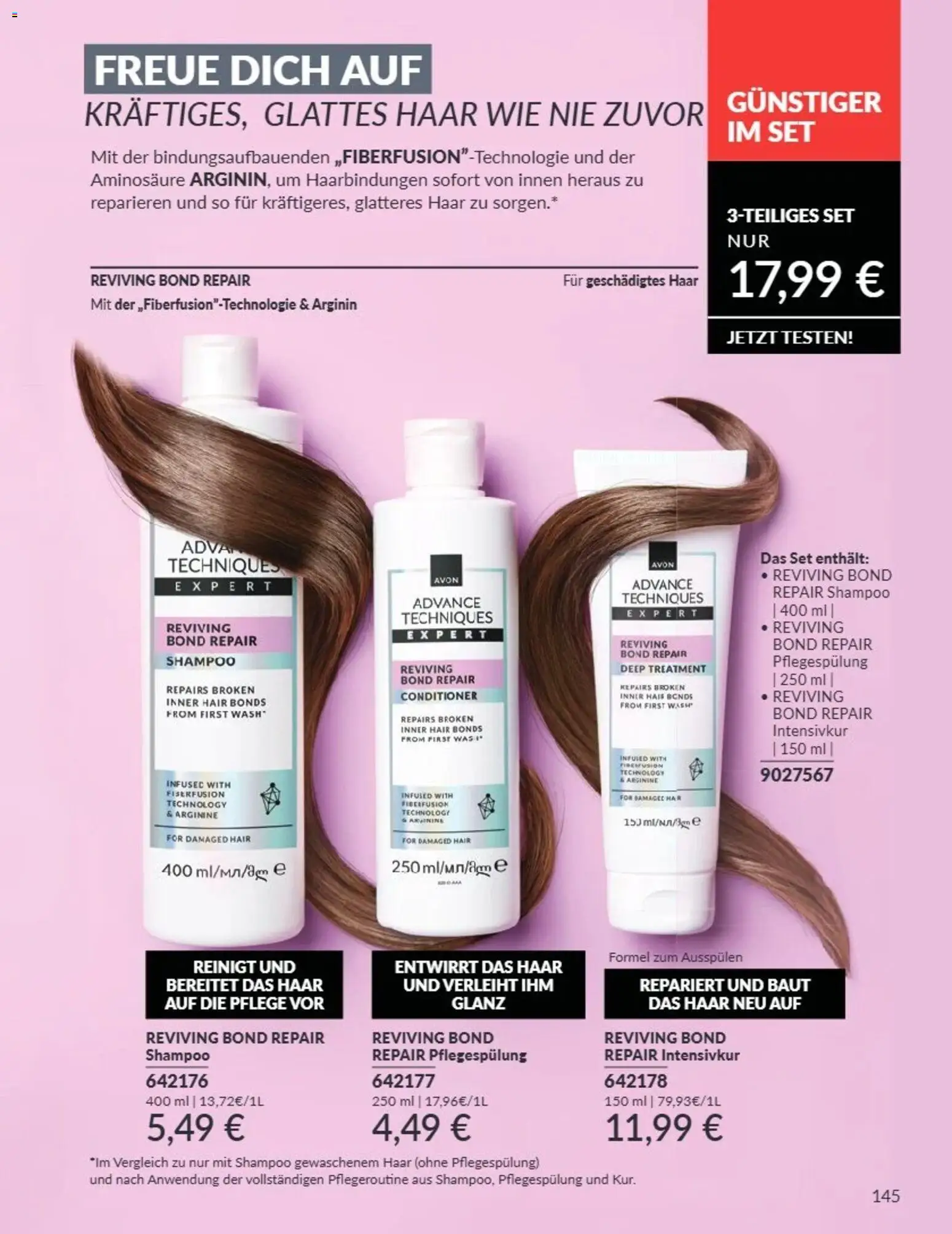 AVON Katalog August 2026 – gültig ab 08.08.2026 | Seite: 145 | Produkte: Shampoo