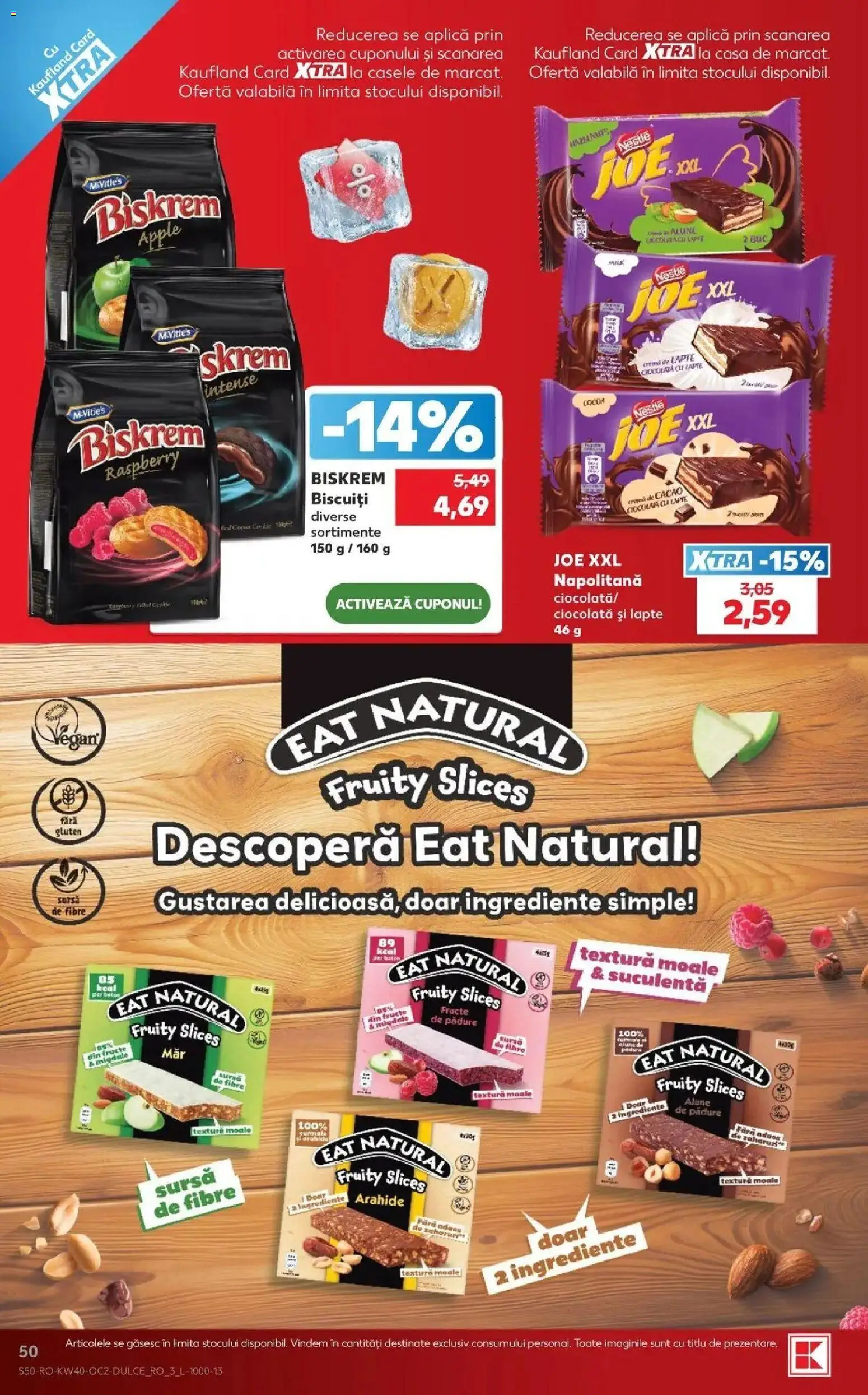Kaufland Sovata 30.09.2026 - Revista si Oferta | Pagină: 50 | Produse: Apple, Cacao, Biscuiți, Fructe