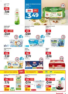 Anteprima del volantino bennet volantino Buongiorno valido a partire dal 03/09/2026 | Pagina: 5 | Prodotti: Latte di kefir, Yogurt, Cereali, Latte