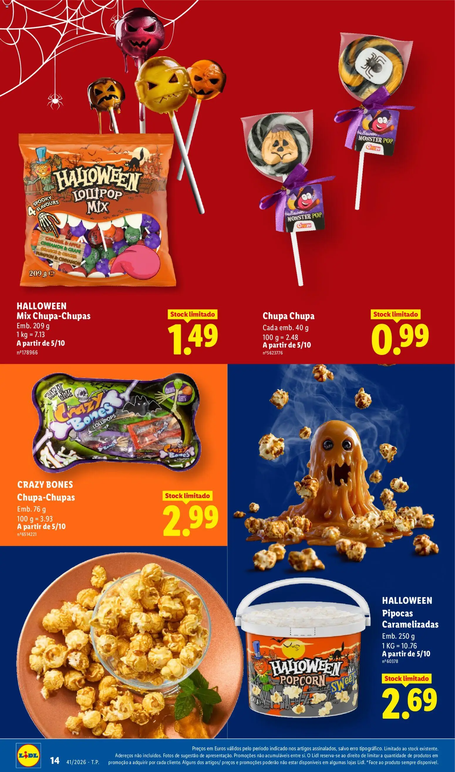 Lidl Folheto Especial │ válido de 05/10/2026 | Página: 14 | Produtos: Pipocas
