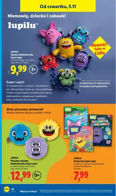 Pogląd oferty "Lidl Katalog" - ważna od 02.11.2026 | Strona: 52 | Produkty: Zabawki