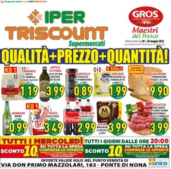 Anteprima del volantino Ipertriscount volantino Ponte di Nona valido a partire dal 20.05.2026