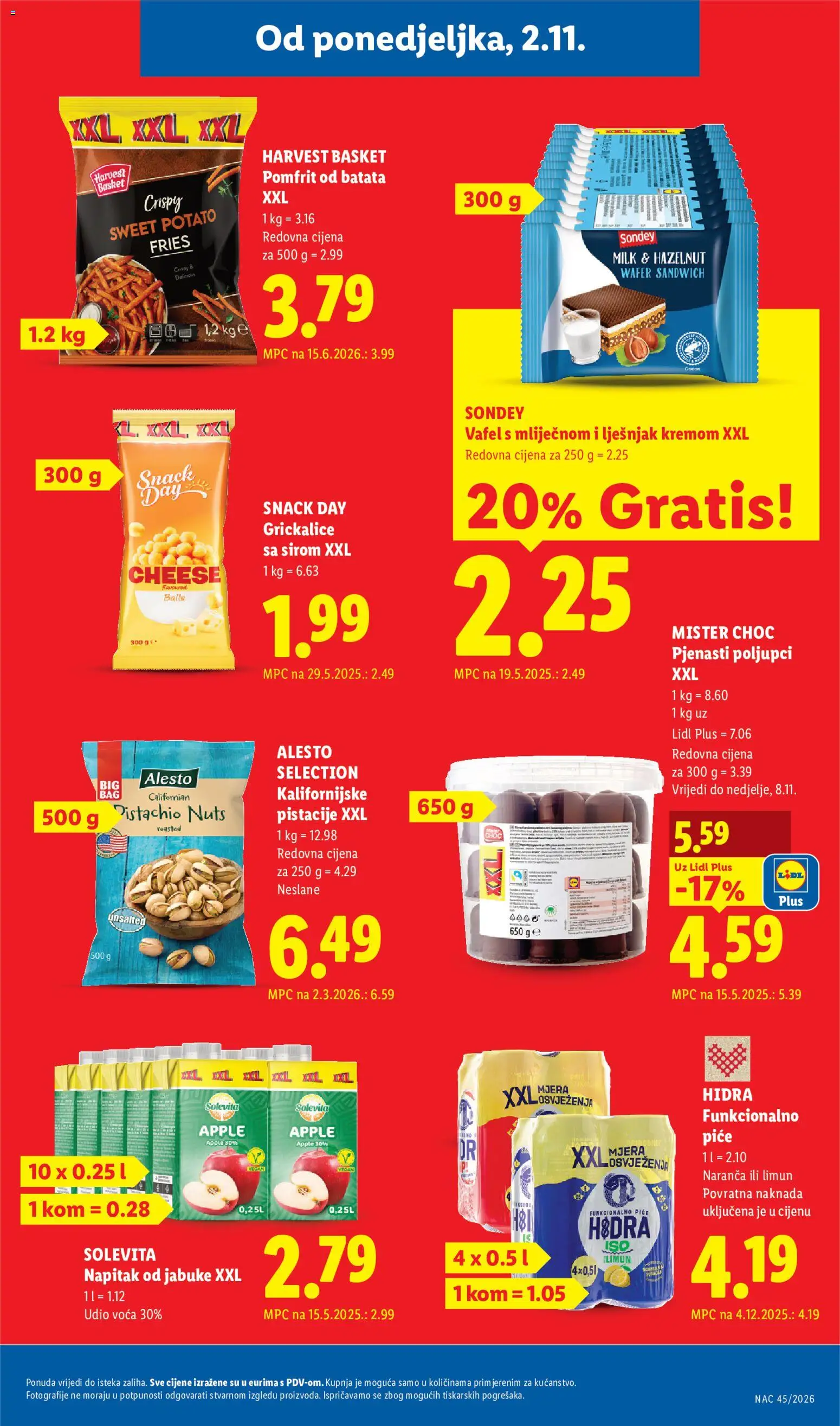 Lidl katalog | vrijedi od 02.11.2026 | Stranica: 15