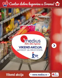 Medius katalog Vikend akcija - pregled Medius kataloga - važi od 03.07.2026