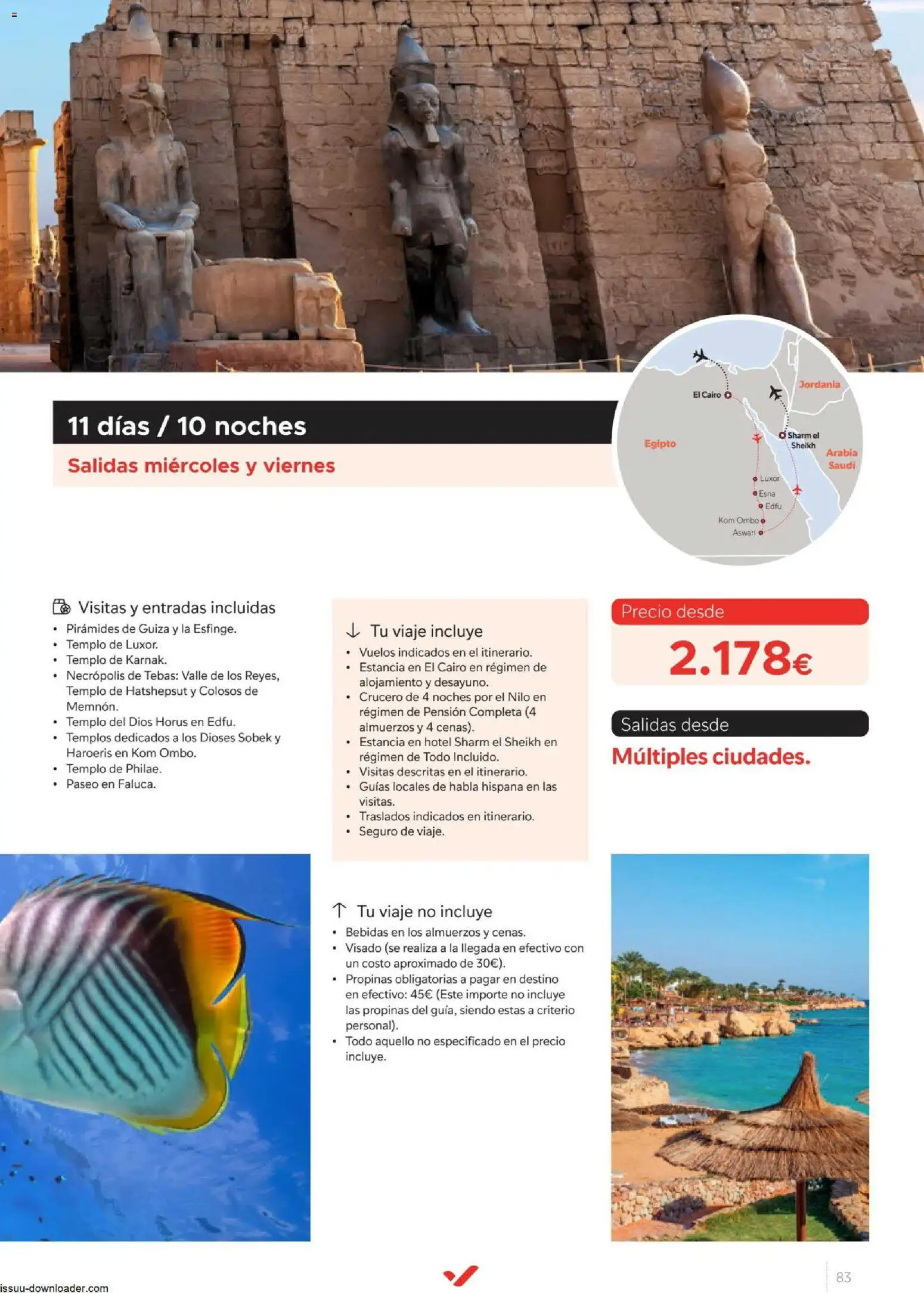 Halcón Viajes Egípto │ válido desde el 06/07/2026 | Página: 83