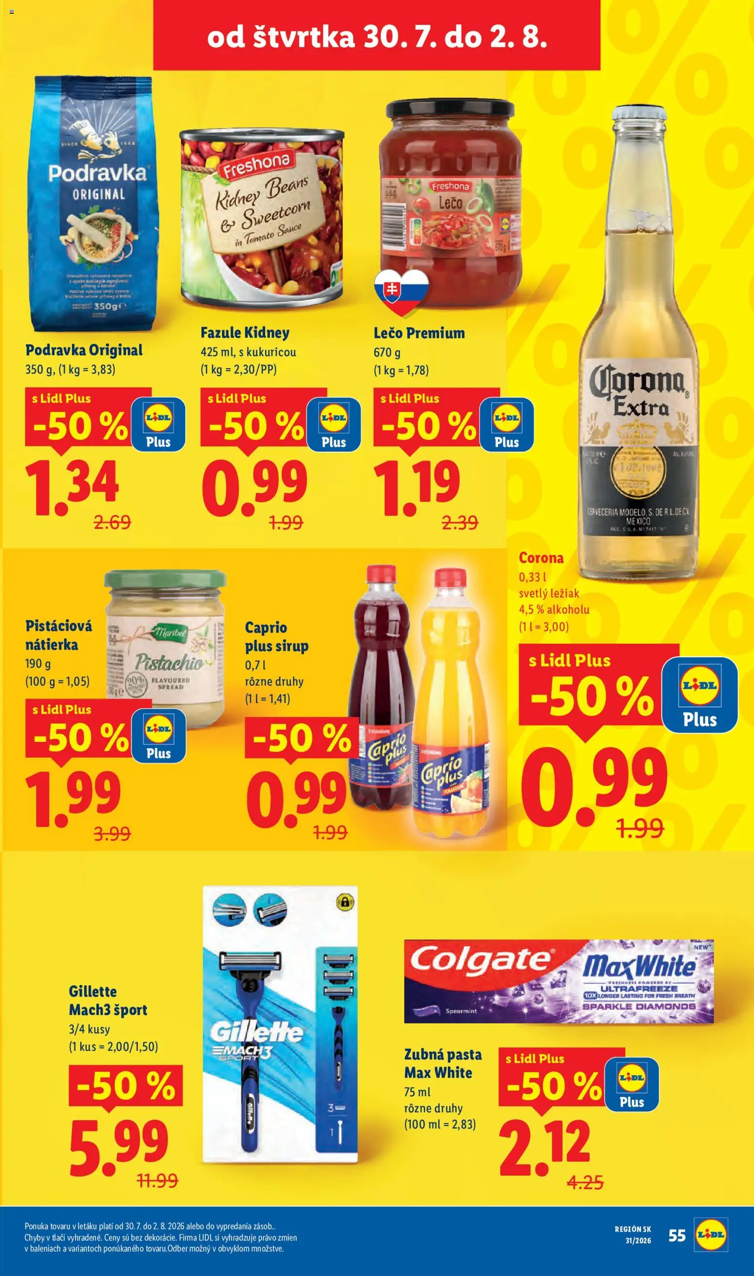 Nové Lidl akcie – leták je platný od 27.07.2026 | Strana: 85