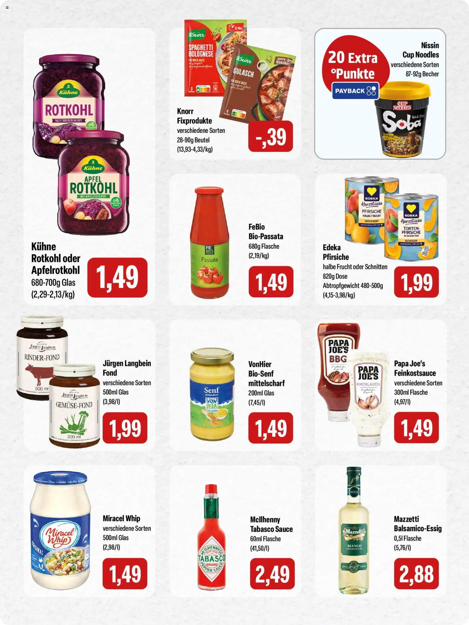 Feneberg Angebote – gültig ab 19.03.2026 | Seite: 12 | Produkte: Rotkohl, Äpfel, Gulasch, Knoblauch